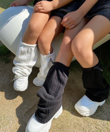 即納  leg warmers