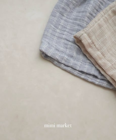 即納mimi market check short pants