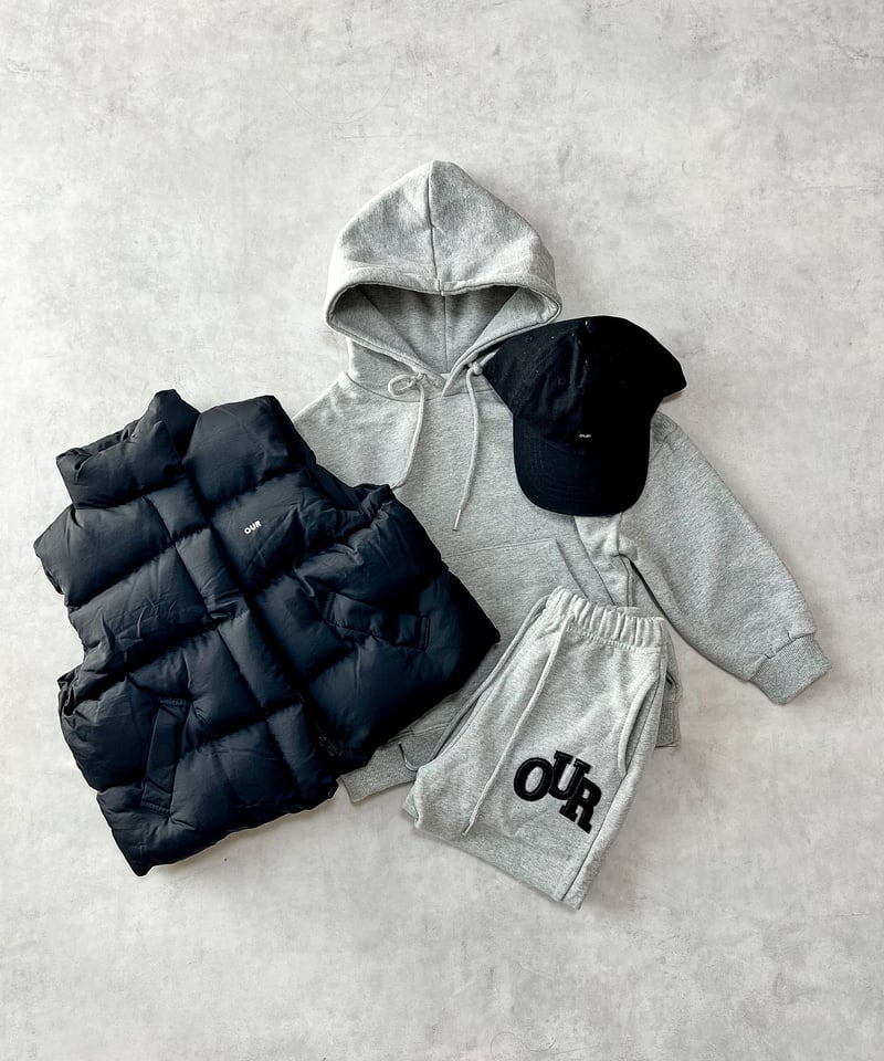 即納OUR down vest | alli.