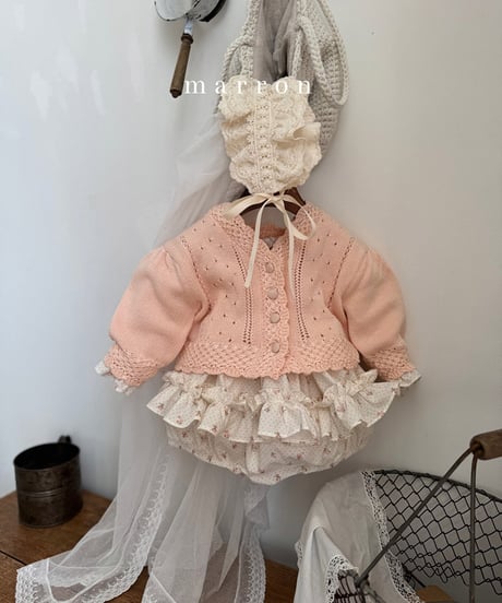 即納 marron Frill hair band