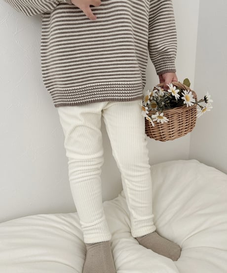 即納 fluffy leggings