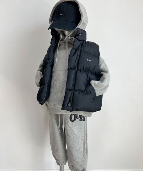 即納OUR down vest