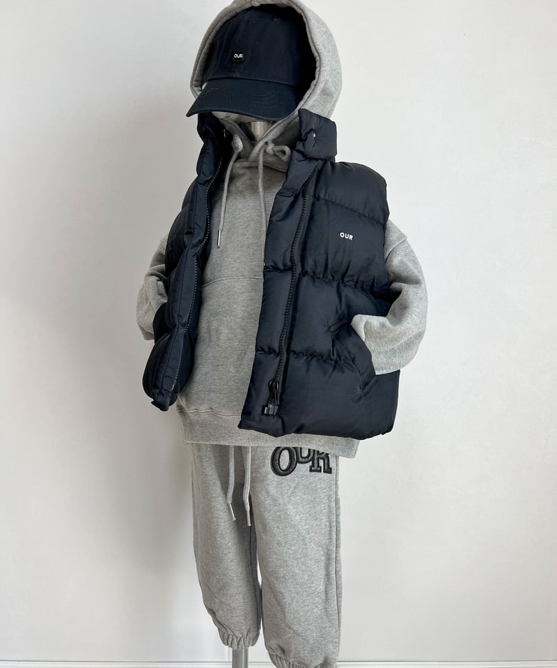 即納OUR down vest | alli.