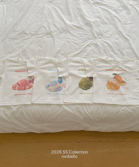 予約ninibello Scoop Scoop Tee