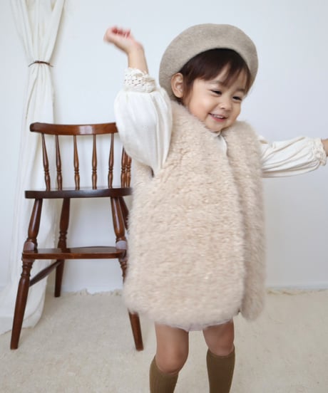 即納poodle  vest