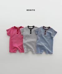 一部即納 bonito Baby Summer waffle ST single suit