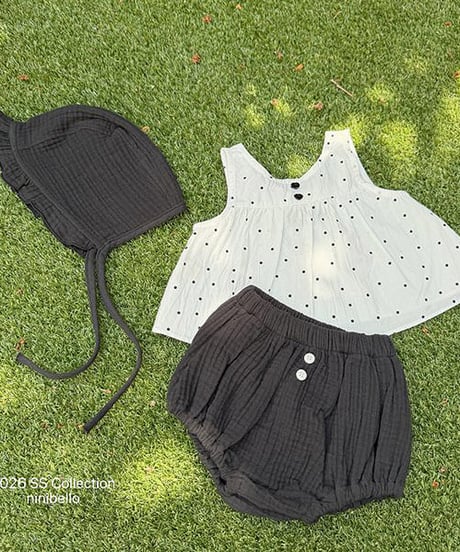 予約ninibello Kong Kong Button Bloomers