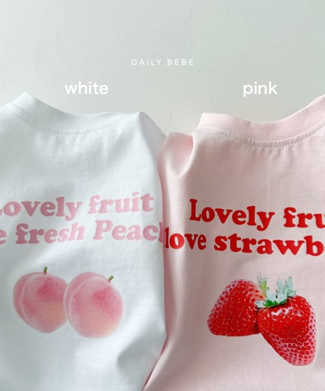 一部即納 daily bebe Like half-sleeved tee