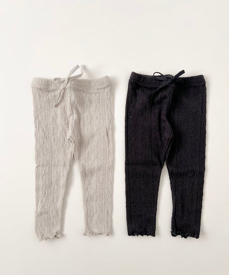 即納cable leggings