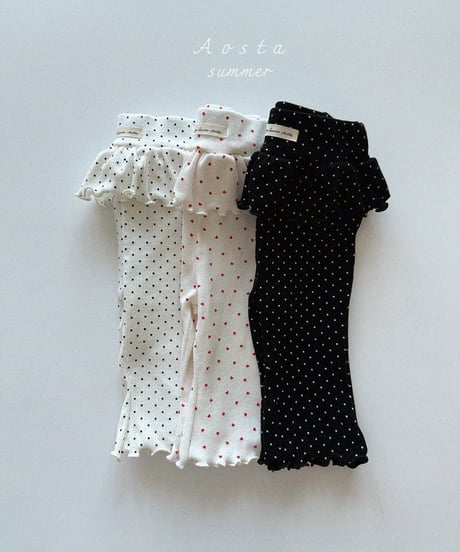 即納aosta kiki frill pants