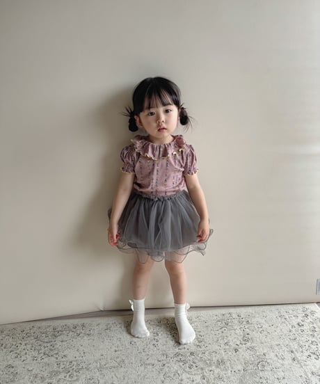 即納tulle skirt pants