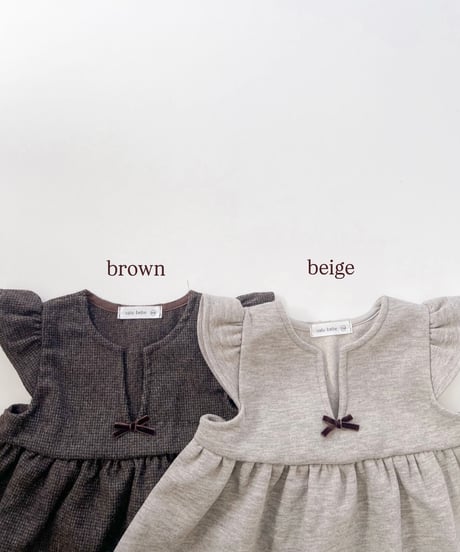 即納 valubebe Hairy wool One Piece(bebe)