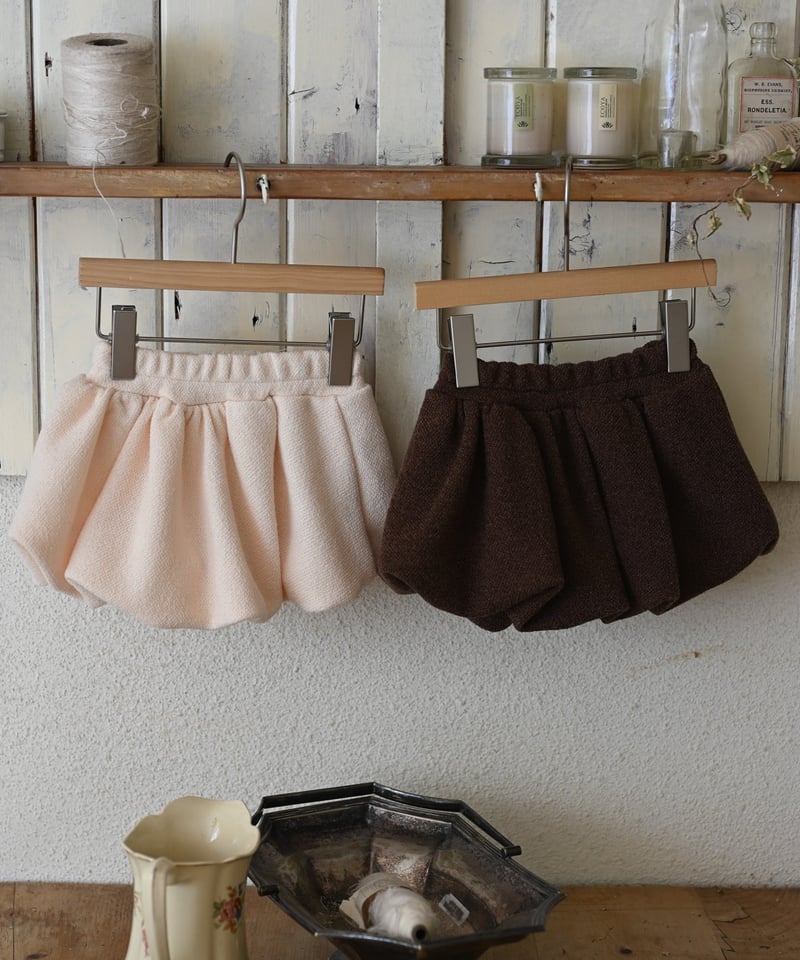 一部即納 The beige Balloon skirt | alli.