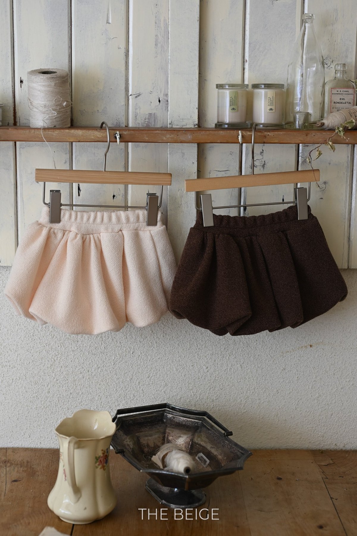 一部即納 The beige Balloon skirt | alli.