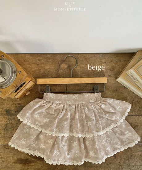 即納 mon petit bebe Olivia skirt