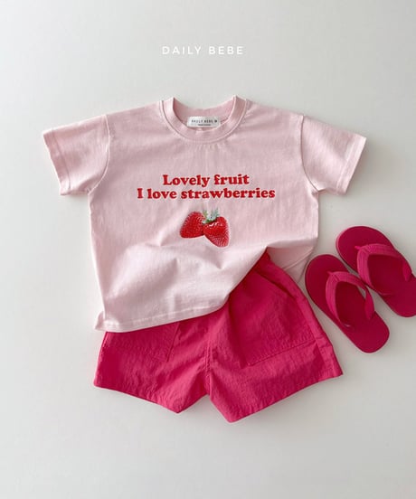 一部即納 daily bebe Like half-sleeved tee