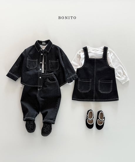即納 bonito New denim pants