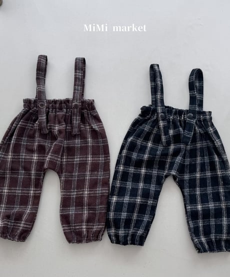 即納 mimi market Check Nimbo Overall