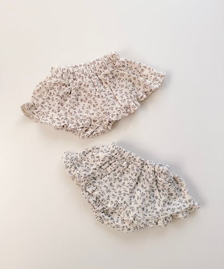 即納 petit flower frill skirt