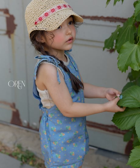 予約 OREN Camellia Jumper Overalls