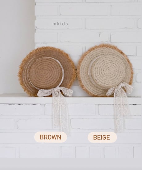 即納 Mayo straw hat