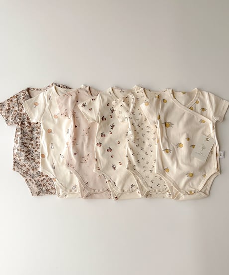 即納newborn 6pattern  design body suit
