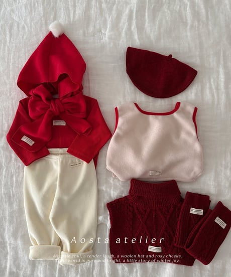 即納 aosta knit warmer