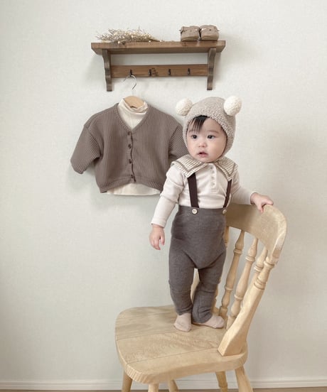 即納brashed  bear  bonnet