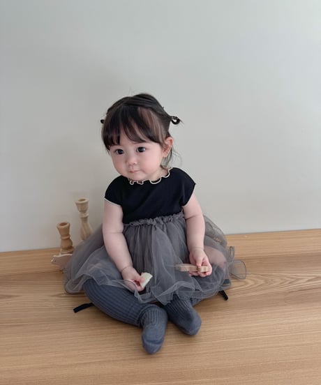 即納tulle skirt pants