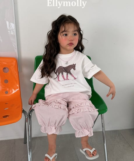 予約Elly Molly Blush pony T-shirt(ママとお揃い)