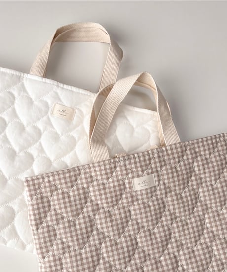 即納Heart quilting lesson bag