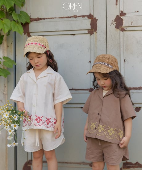 予約 OREN Rosier Garden Shirt