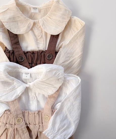 即納mimi market Stitch Suspender bloomer