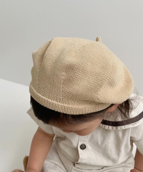 即納cotton beret