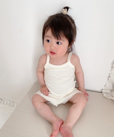 即納back cross camisole set up