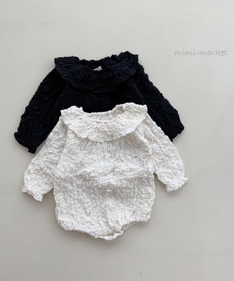 即納wrincle rompers