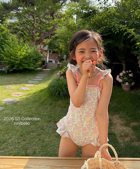 予約ninibello Rosy Berry Swimwear