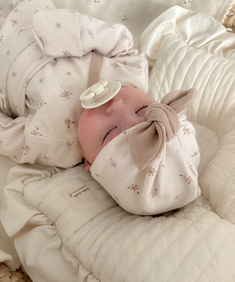 即納 new born  ribbon cap set up