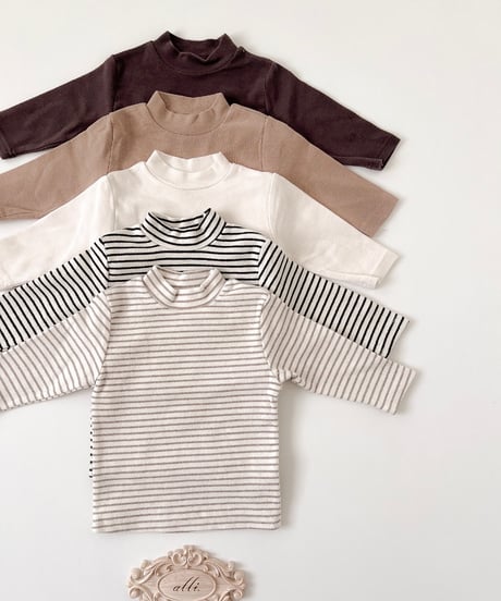 即納bottle neck tee