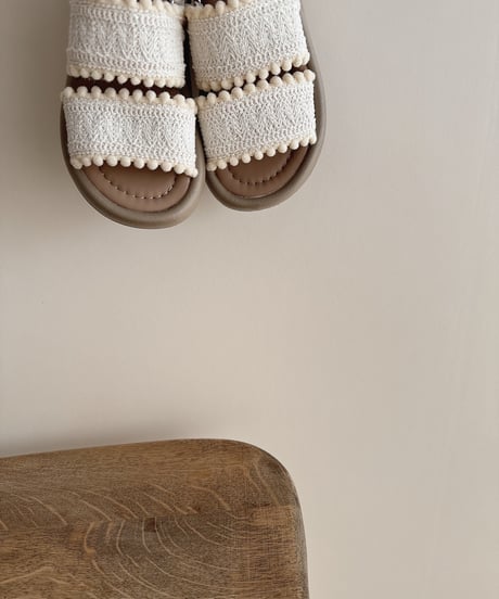一部即納fringe sandal