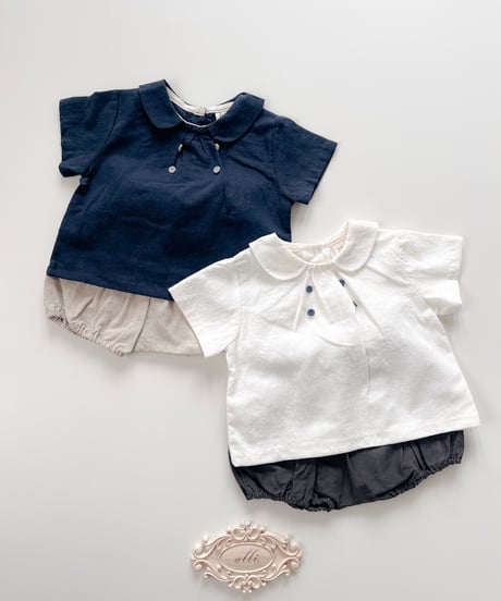 即納 bebeholic Mael Double blouse