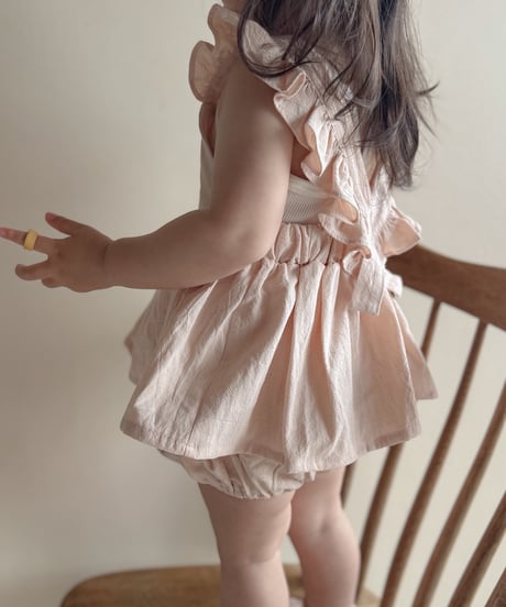 即納 bebe nine Rael frill set