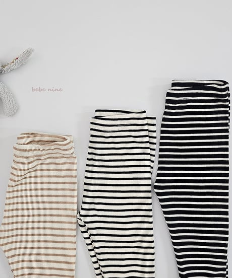 即納 bebe nine Dangara leggings