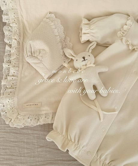 即納monbebe 26SS lace brand suit