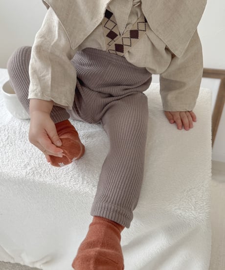 即納 Coco suspender leggings