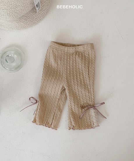 即納 Lace boots cut pants