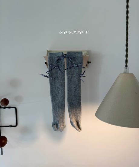 即納Ribbon socks