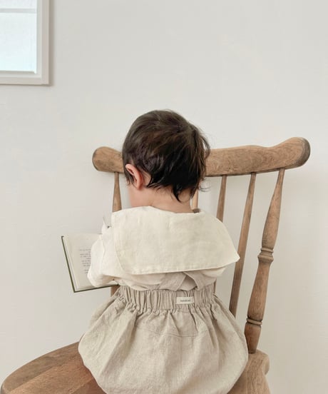 即納nunubiel linen Suspender bloomer