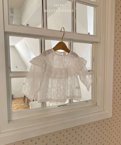 即納 mon petit bebe Selene blouse