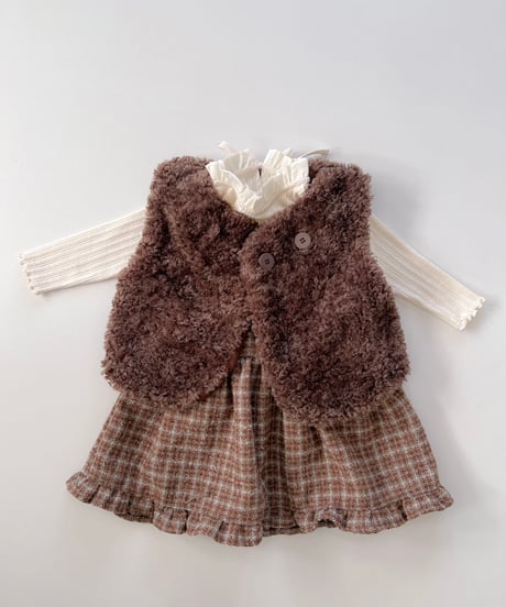 即納 nunubiel Fur vest